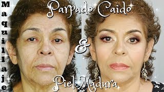 Maquillaje De Ojos Parpados Caidos  Paso A Paso Profesional GlamJackie [upl. by Leidag]