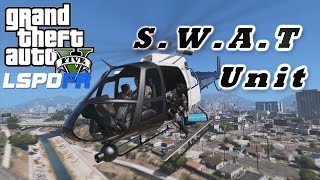 GTA5 警察模組 LSPDFR SWAT出任務二 ep20 [upl. by Erual]