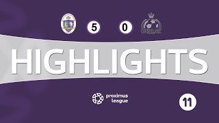 Highlights NL  Beerschot Wilrijk  Roeselare  27102017 [upl. by Anibor]