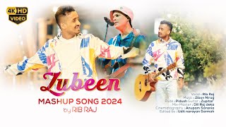 Zubeen Mashup Song 2024  By Rib Raj  Zibon Nirag  Udit Narayan Sarmah  New Song [upl. by Lenahtan]