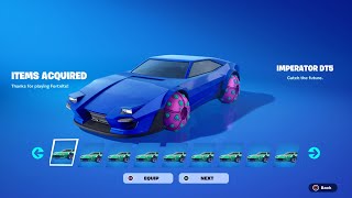 HOW TO GET IMPERATOR DT5 CAR BODY IN FORTNITE [upl. by Dorree]