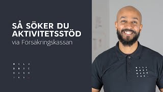 Så här ansöker du om aktivitetsstöd via Försäkringskassan  Miljonbemanning [upl. by Assirual]