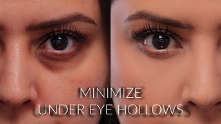 How To Minimize the Appearance of UnderEye Hollows and Conceal Dark Circles [upl. by Sussna]