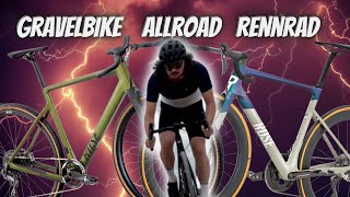 Rennrad oder Gravelbike Welches Rad passt wirklich zu dir [upl. by Aicinet]