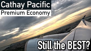 Cathay Pacific Premium Economy Best Premium Economy Flight [upl. by Ainekahs765]