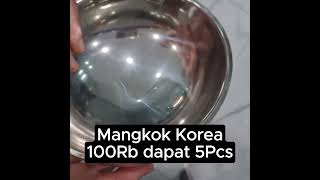 Promo mangkok korea viral 100ribu dapat 5pcs [upl. by Spatola997]