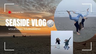 Seaside Volleyball Tournament vlog🏐📸🌊 [upl. by Irrol]