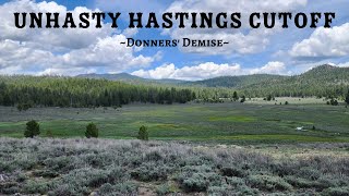 Unhasty Hastings Cutoff Donner Party site visited [upl. by Oznole]