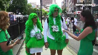 Video Now Two Celtics fans attend their first parade in Boston [upl. by Nedac260]