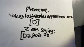 ʋ the voiced labiodental approximant consonant [upl. by Hiller]