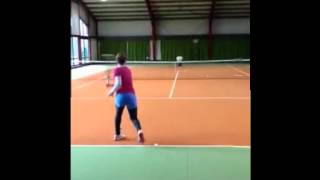 Training Spinfire Pro 2  WTA player Vivian Heisen [upl. by Estella]