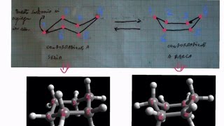 CORSO DI CHIMICA ORGANICA  LEZIONE 10 DI 61  CONFORMAZIONI PIU STABILI NEL CICLOESANO  ISOMERIA [upl. by Jaco]