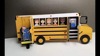 Interactive School Bus Card [upl. by Niel150]