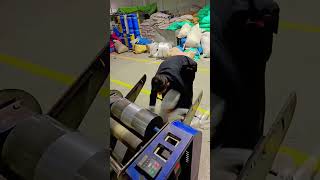 PLASTIC SHOPING BAGS FACTORY viralvideo machine plasticbag youtubeshorts [upl. by Brunell]