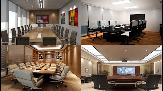 Best Corporate Meeting Room Design IdeasMeeting Room DesignConference Room LayoutBoardroom Room [upl. by Buine175]