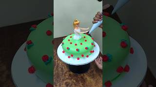 Doll Cake design youtubeshorts shortvideo trending dollcake dollcakedesign [upl. by Baptlsta]