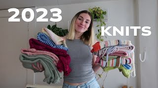 everything I knit in 2023 roast amp review [upl. by Aribold138]