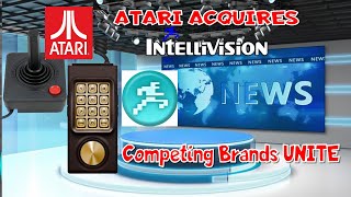 ATARI Acquires INTELLIVISION  Competing Game rivals Unite [upl. by Acisset144]