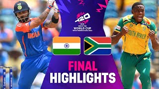 India vs South Africa Highlights  ICC T20 World Cup 2024 Final  Ind vs Sa Highlights  Ind vs Sa [upl. by Witty]