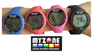 MyZone MZ50 Heart Rate Monitor Watch [upl. by Glynias471]