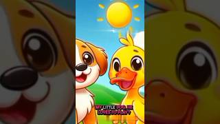 kids Song quotDog and Duckquot Kids Cartoon shorts kidsvideo kidsworldl3v [upl. by Sirapal]