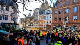 🚨🚜 Bauernprotest mit Kundgebung live aus Lörrach am 21012024 [upl. by Neils375]