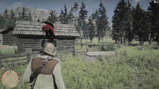 Red Dead Redemption 2  Weapons Expert 2 Easy Throwing Knife Challenge [upl. by Anzovin]