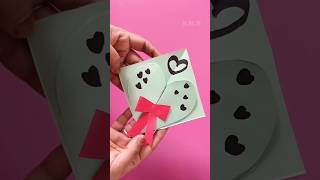 DIY Valentines Day gift idea love cutegiftideas trending craft artandcraft youtubeshorts art [upl. by Blackburn660]