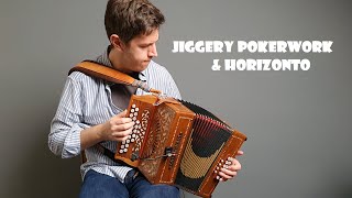 Jiggery Pokerwork John Spiers  Horizonto Paul James Blowzabella jigs DG melodeon [upl. by Trevlac]