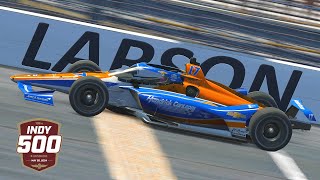 KYLE LARSON 2024 INDY 500  IndyCar Game [upl. by Atiuqram]