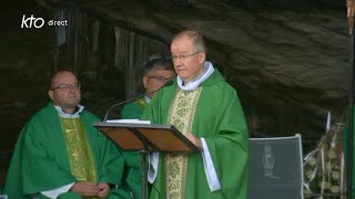 Messe de 10h à Lourdes du 22 octobre 2023 [upl. by Gelya]