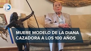 Fallece modelo de La Diana Cazadora Helvia Martínez Verdayes a los 100 años de edad [upl. by Roer]