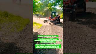 Tybrettlen Gravel Driveway Service Taunton Ma  5088449785  instagram kubota tiktok shorts [upl. by Enram]