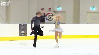 Leah NesetArtem Markelov FD Lombardia Trophy 2024 [upl. by North]