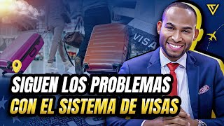 Muchos contratiempos con el nuevo sistema de la visa americana en Republica Dominicana [upl. by Resa]