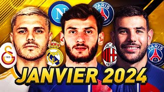 LES NOUVEAUX GROS TRANSFERTS DU MERCATO HIVERNAL 2024 [upl. by Jacques306]