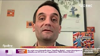 Présidentielle  Florian Philippot explique pourquoi il a choisi de soutenir Nicolas DupontAignan [upl. by Kcub808]