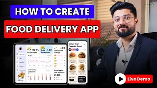 How to Create a Food Delivery App  Build a Food Delivery App in 2024 [upl. by Ynaffik]