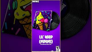 Fortnite Little Whip Song Lil Whip Mmm 🎶😍🔥💯 [upl. by Nerhtak]