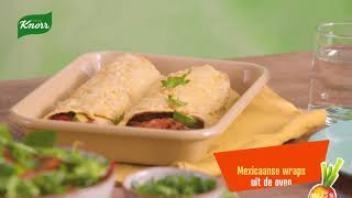 Knorr Mexicaanse wrap uit de oven [upl. by Nade]