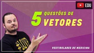 Vetores  versores  operações vetoriais  Questões resolvidas  MED 008 [upl. by Eiboh]