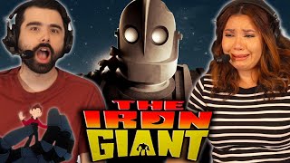 THE IRON GIANT IS A UNDERRATED MASTERPIECE The Iron Giant Movie Reaction First Time Watching [upl. by Cleary]