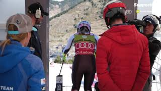 Grandvalira Soldeu El Tarter Andorra alpine skiing world cup finals 19 [upl. by Iatnahs391]