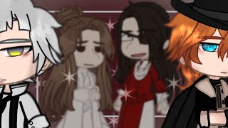 BSD react Atsushi as Xie Lian and Chuuya as Hua ChengrusЗАКАЗ [upl. by Viccora]