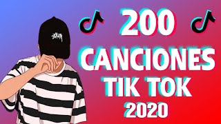 200 Mejores Canciones De TIK TOK Del 2020 🔴 Canciones De TikTok Que No Sabías El Nombre [upl. by Tronna]