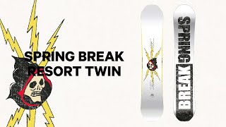 Spring Break Snowboards  2025 Resort Twin [upl. by Eiryk]