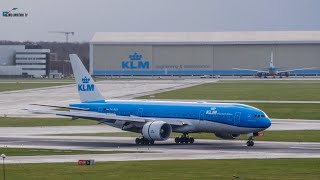 Plane Spotting at Amsterdam Schiphol Airport Landings amp Takeoffs planespotting [upl. by Tezil]