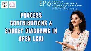 Process Contributions and Sankey Diagrams  EP 6 Project 1 PET Water Bottle Cont [upl. by Ahsak85]