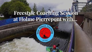 Freestyle Coaching Session at HPP with Team GB paddler and coach Sam Wilson [upl. by Prissy829]