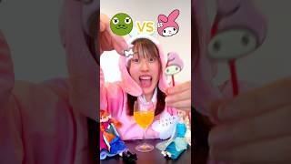 My melody broke😱🐰 mukbang shorts tiktok [upl. by Irtimd]